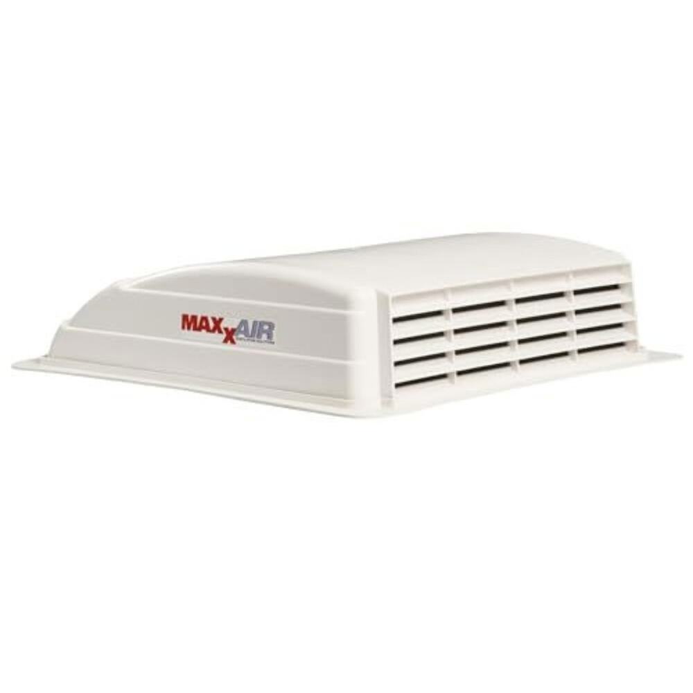Maxxair 00-003801 Mini Vent Plus RV Roof Vent; White (Housing Only, No Fan)